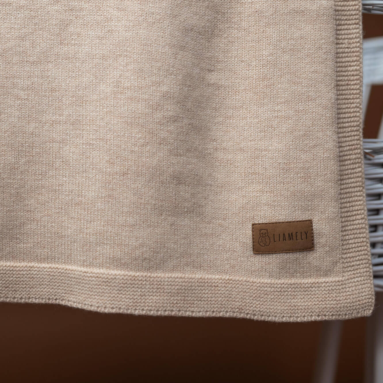 Merinowolle Babydecke "PURE" - LIAMELY