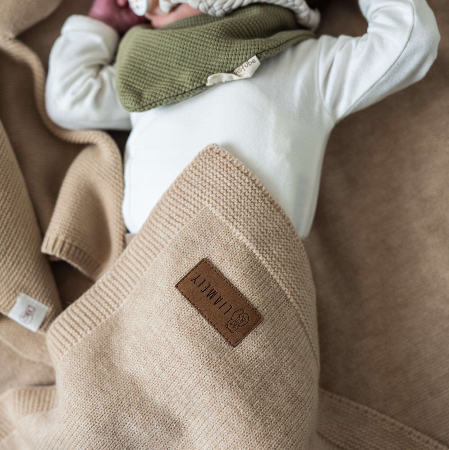 Merinowolle Babydecke "PURE" - LIAMELY