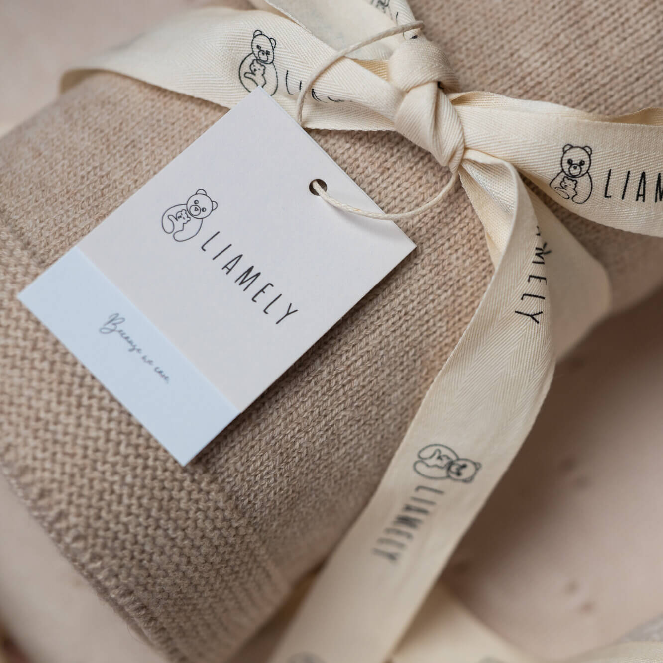 Merinowolle Babydecke "PURE" - LIAMELY