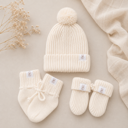 "Klein aber fein" - Merino Accessoires Bundle