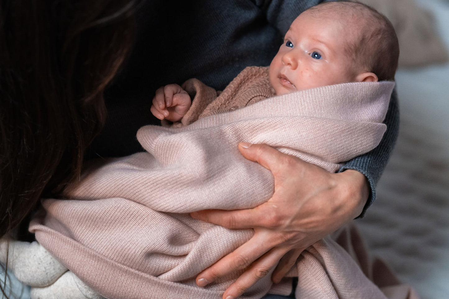 Kuscheldecke für Baby aus 100% Kaschmir