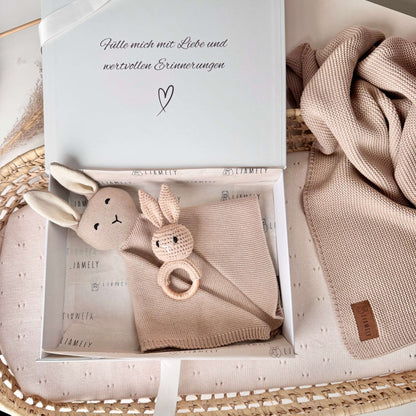 Baby Geschenkset PEARL & JOSY (100% Bio - Baumwolle) - LIAMELY
