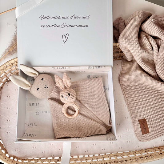 Baby Geschenkset PEARL & JOSY (100% Bio - Baumwolle) - LIAMELY