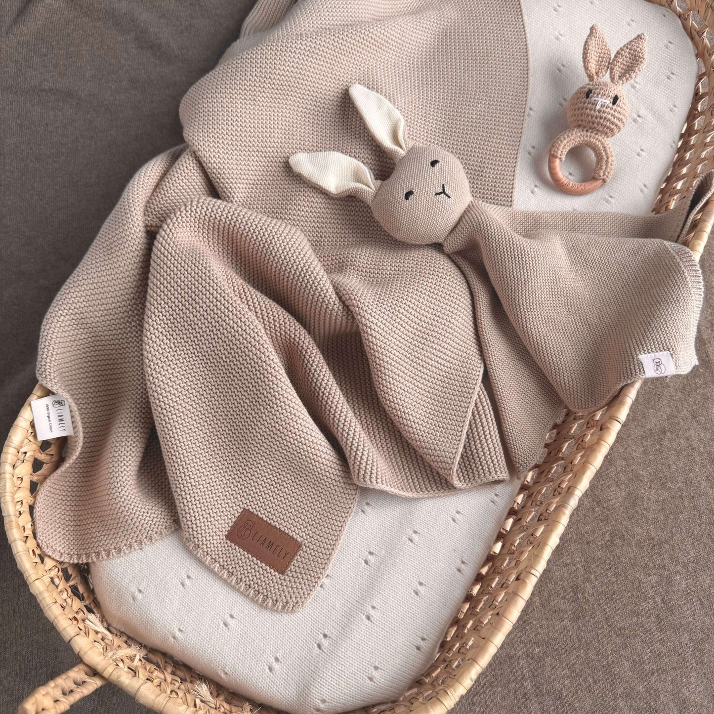 Baby Geschenkset PEARL & JOSY (100% Bio - Baumwolle) - LIAMELY