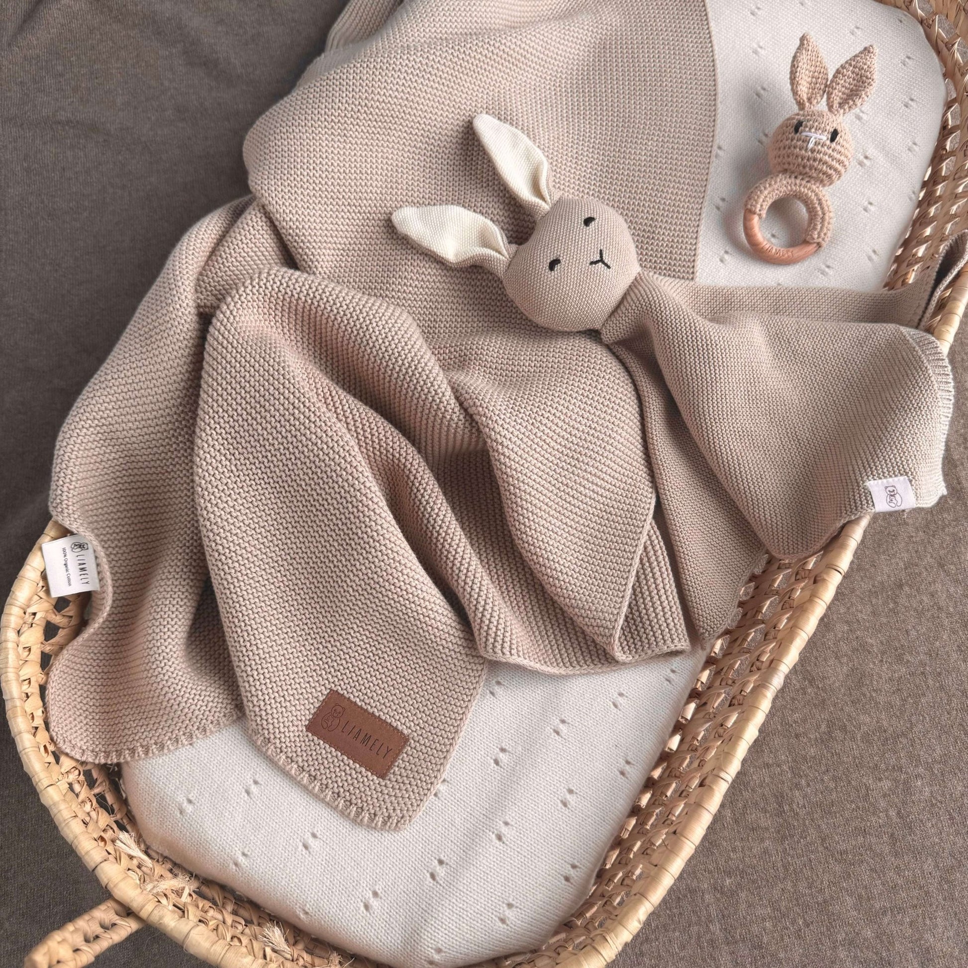 Baby Geschenkset PEARL & JOSY (100% Bio - Baumwolle) - LIAMELY