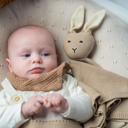 Baby Kuscheltuch JOSY aus 100% Bio - Baumwolle - LIAMELY