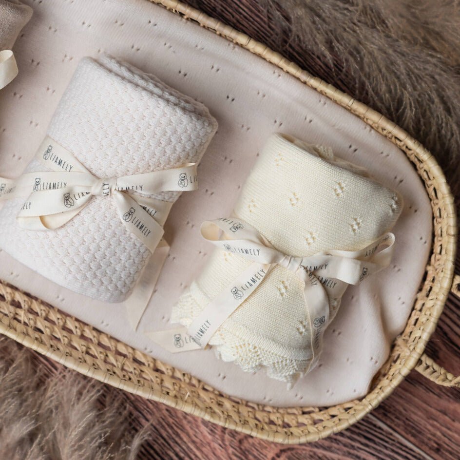 Babydecke BLOOM aus 100% Bio - Baumwolle - LIAMELY