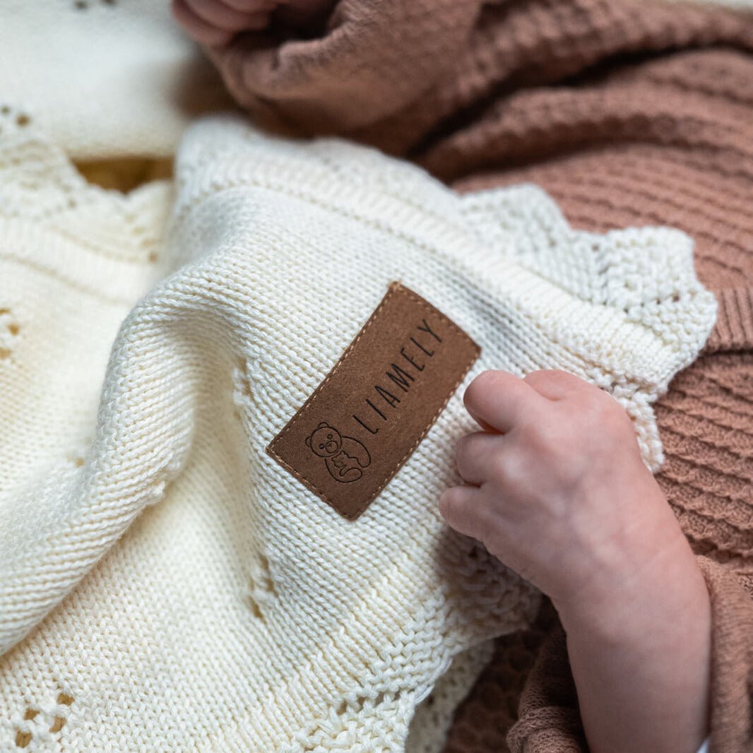 Babydecke BLOOM aus 100% Bio - Baumwolle - LIAMELY