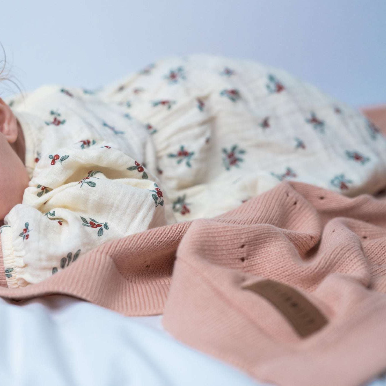 Babydecke COZY aus 100% Bio - Baumwolle - LIAMELY