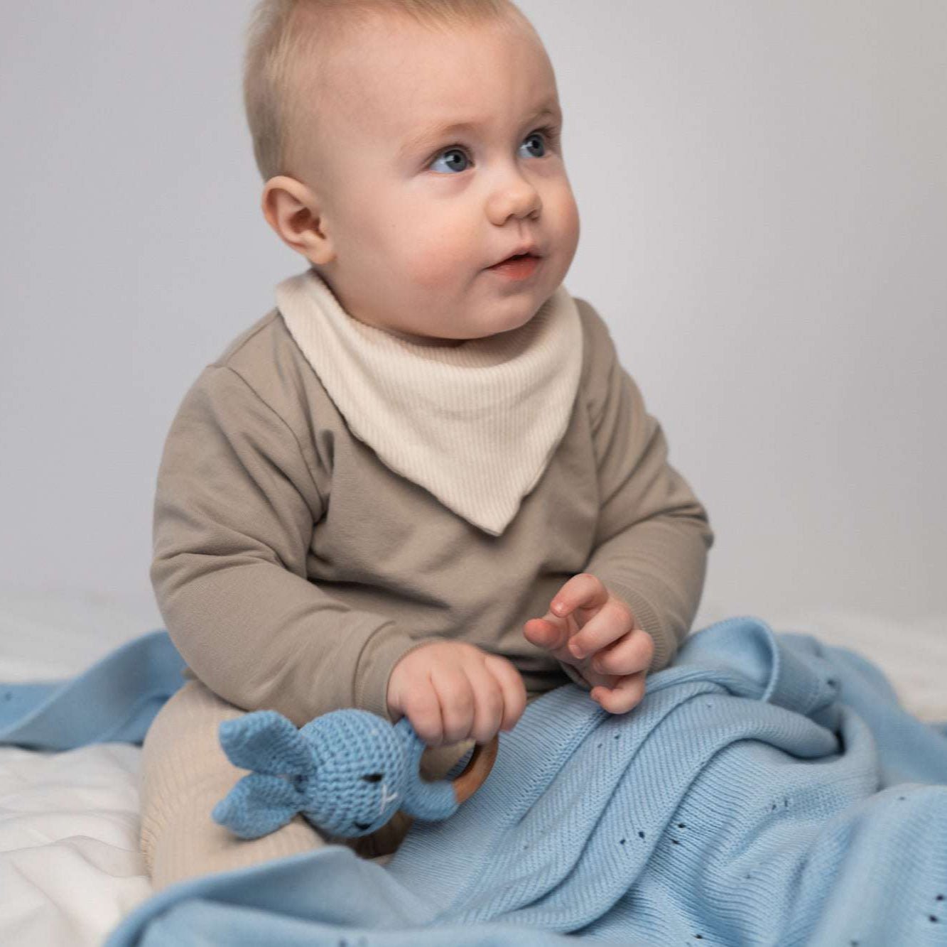 Babydecke COZY aus 100% Bio - Baumwolle - LIAMELY