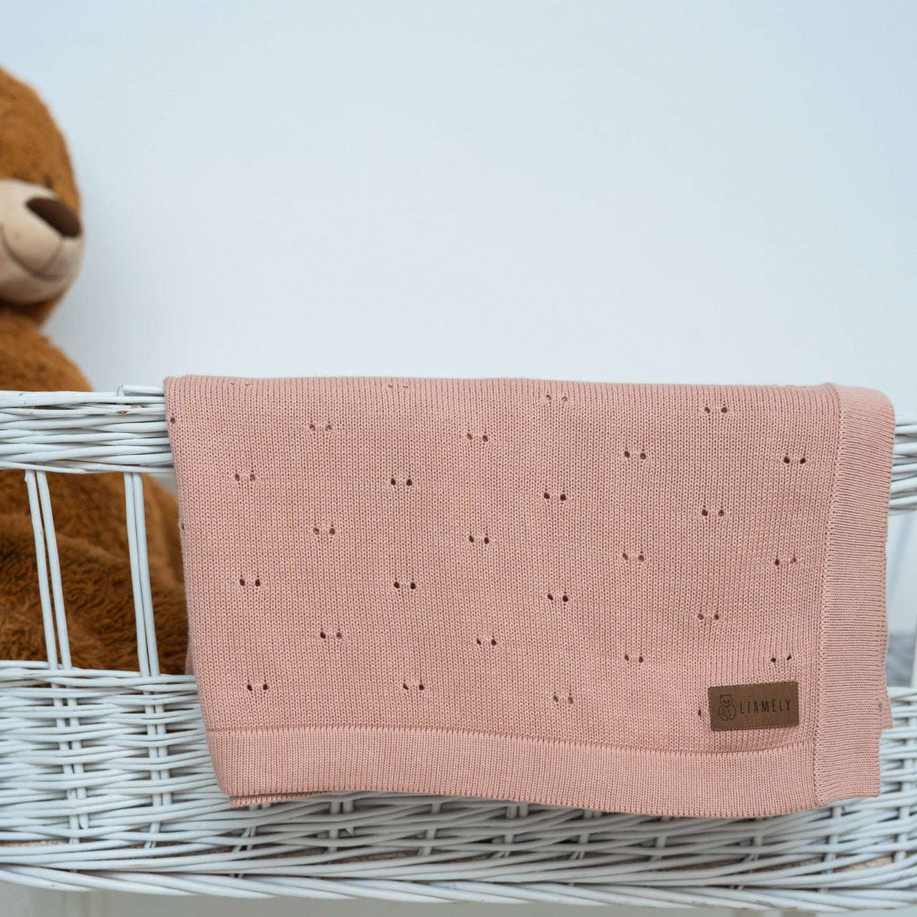Babydecke COZY aus 100% Bio - Baumwolle - LIAMELY