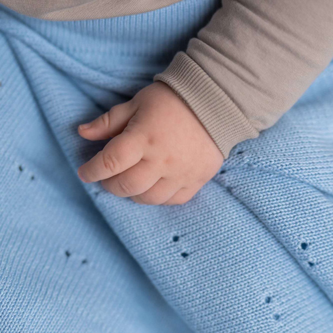 Babydecke COZY aus 100% Bio - Baumwolle - LIAMELY