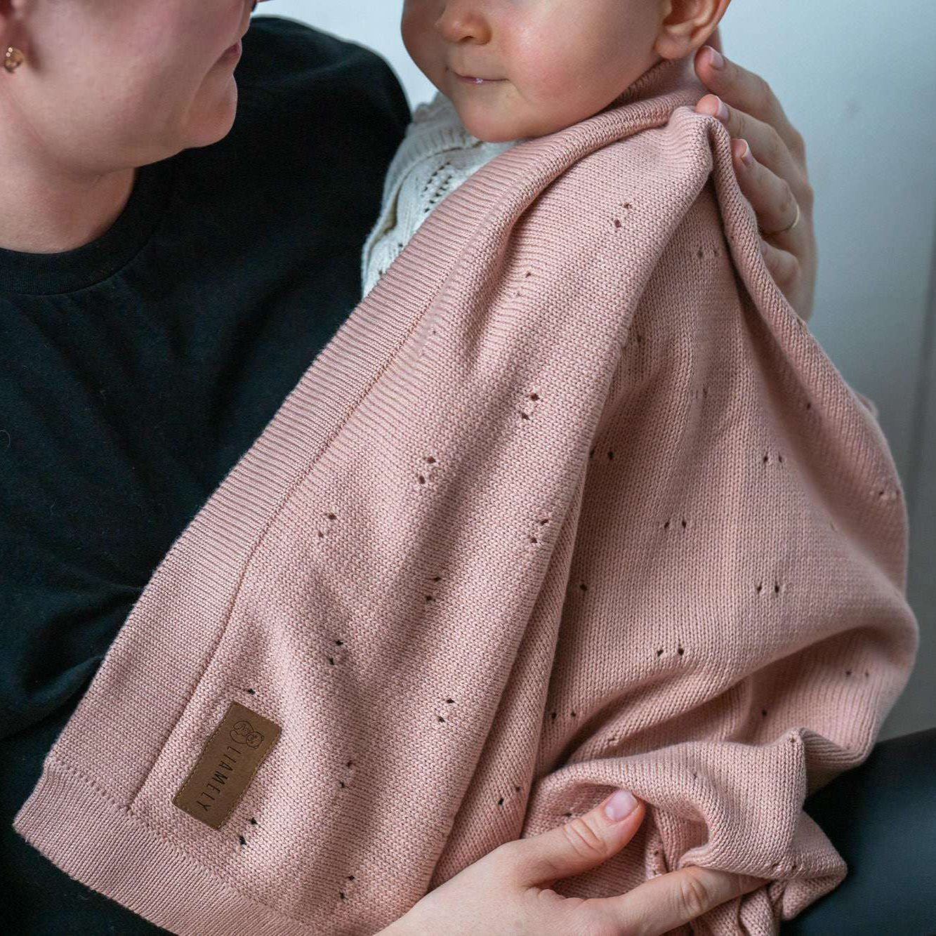 Babydecke COZY aus 100% Bio - Baumwolle - LIAMELY