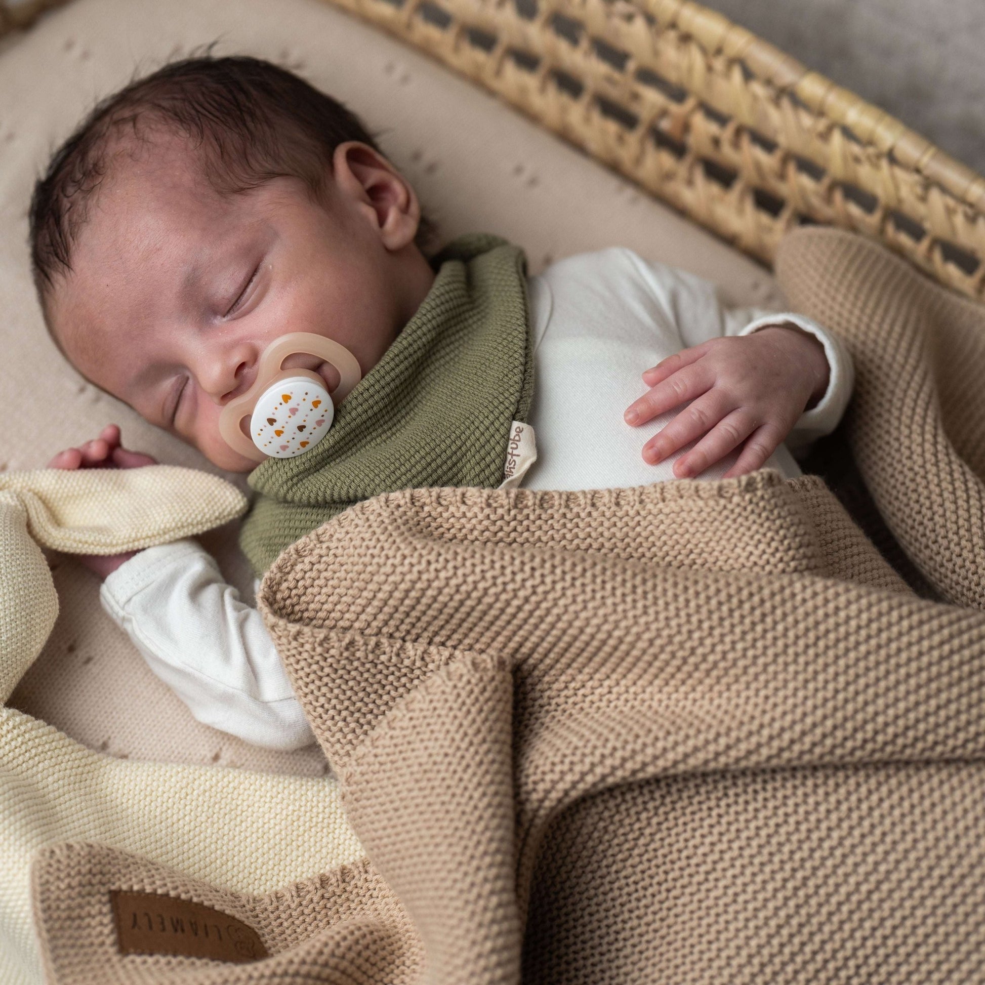 Babydecke PEARL aus 100% Bio - Baumwolle - LIAMELY
