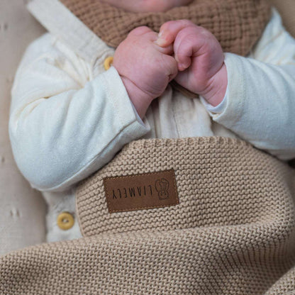 Babydecke PEARL aus 100% Bio - Baumwolle - LIAMELY