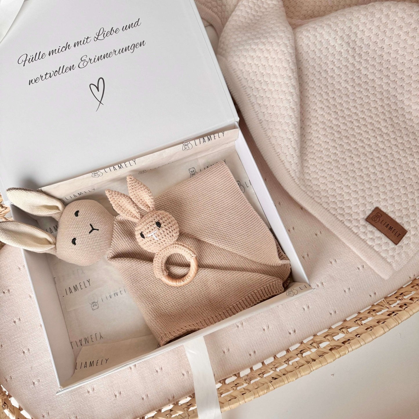 Geschenkset DIAMOND & JOSY (100% Merinowolle) - LIAMELY