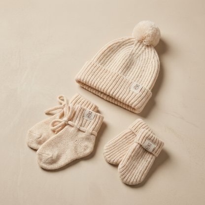 "Klein aber fein" - Merino Accessoires Bundle