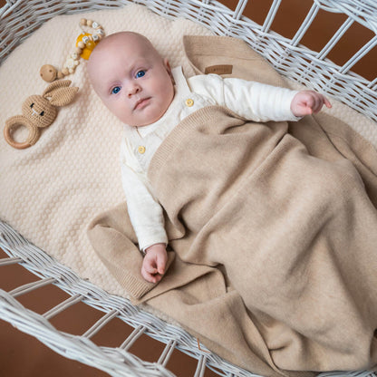 Merinowolle Babydecke "PURE" - LIAMELY